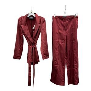 Scotch & Soda Women's Burgundy Pajama Set New with tags $168